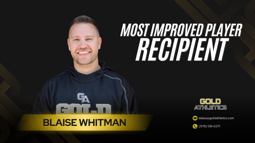 Blaise Whitman received the Most Improved Player (MIP) Award.