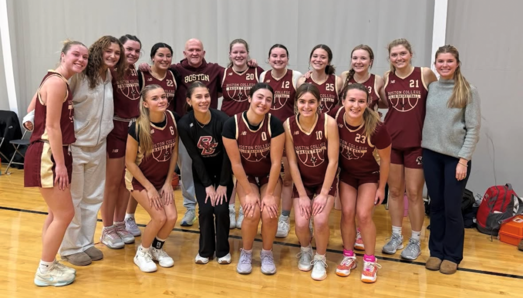 Boston College Women's Club Basketball team