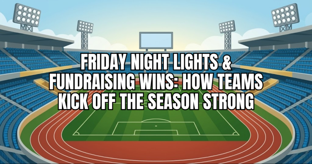Friday night lights & fundraising wins: how teams kick off the season strong blog image